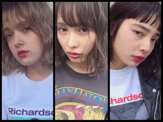 ミディアム カラー パーマ ヘアアレンジ メンズ キッズ ネイル マツエク・マツパ ☃️髪質改善🉐割✨ ❄️“ever”❄️のヘアスタイル