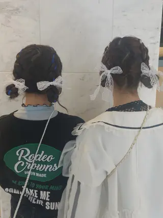 ヘアアレンジ 武内 莉子☆*:.｡のヘアスタイル