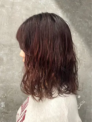 パーマ 小出 萌恵のヘアスタイル