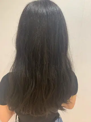 ロング カラー きど さやかのヘアスタイル