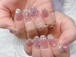 カラー ネイル 芦辺 香奈のネイルデザイン