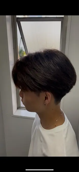 ショート パーマ ヘアアレンジ メンズ メンズ🐺カラー／ 垢抜け🔥木村晴希のヘアスタイル