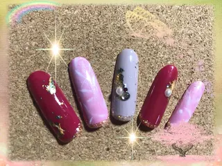 ネイル ECLAT エクラ所属・寺山 千鶴のネイルデザイン