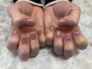 ネイル ネイルリボン 受付スタッフのネイルデザイン