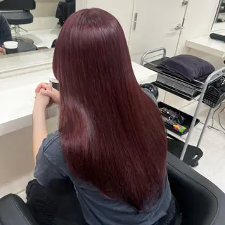 カラー 🎀ツヤ髪✖︎ 暖色🎀RYUKAのヘアスタイル