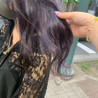 セミロング 韓国ヘア🦋 MIYUのヘアスタイル