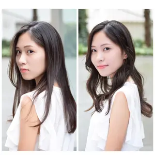 ロング カラー 寺山 佳貴のヘアスタイル