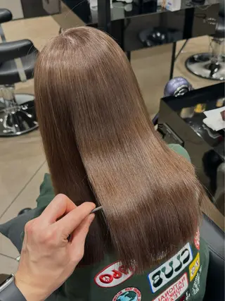 セミロング HARUKI MINATO JAPAN　東京店所属・川田大輝 ナチュラル モード/表参道のヘアスタイル