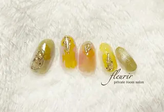 ネイル フルリール 【プライベートサロンのネイルデザイン