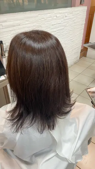 ロング カラー 黒田 海紘のヘアスタイル