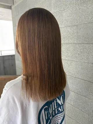 セミロング カラー なぎ ㅤのヘアスタイル