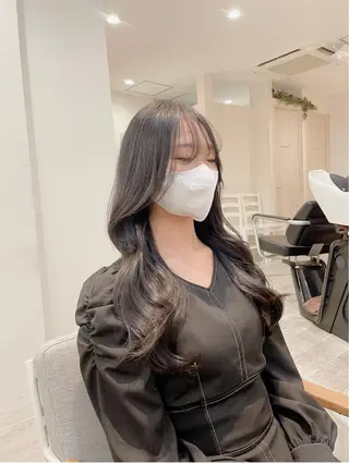 セミロング fifth天神/末廣 和也のヘアスタイル