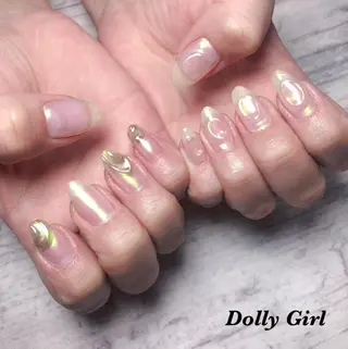 ネイル 個室ネイルサロンDolly  Girl〜ドーリーガール〜所属・DollyGirl KYOKOのネイルデザイン