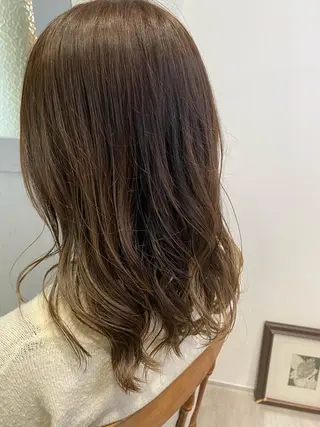セミロング Lond luce心斎橋【ロンドルーチェ】所属・❣️心斎橋髪質改善 鈴木佑弥❣️のヘアスタイル