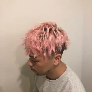 カラー メンズ 無料カットモデル募集 BLINK京橋店のヘアスタイル