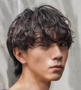 パーマ メンズ 仙台フェザーパーマ/ fifth/遠藤楓雅のヘアスタイル