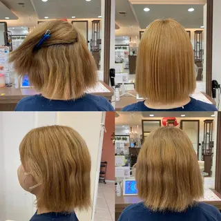 ミディアム 《大人気髪質改善》 プログレス国分寺店のヘアスタイル