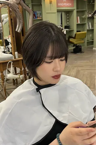 パーマ GNM TOKYO GUNHEE&MUJIN所属・AYANE ◝✩韓国ヘアのヘアスタイル