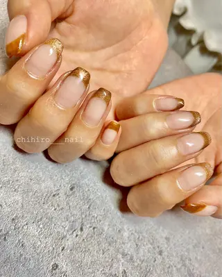 ミディアム カラー ネイル beauty salon ma'am所属・chihiro 小路ネイルのネイルデザイン