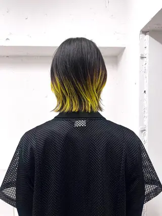 ミディアム 北浦 雅のヘアスタイル