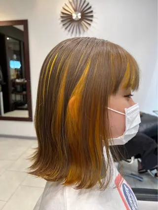 ミディアム stella 新長田所属・小段 颯のヘアスタイル