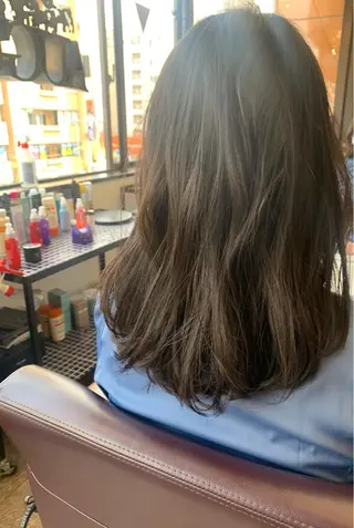 パーマ 小沼采唯👧🏼 海好きオヌちゃんのヘアスタイル