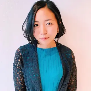 ショート カラー CODE.LINE所属・中川 竜誠のヘアスタイル