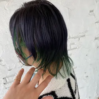 ミディアム ému エミュ　hair &spa所属・近藤 みゅうまのヘアスタイル