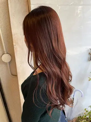 ロング ふるはし みなのヘアスタイル