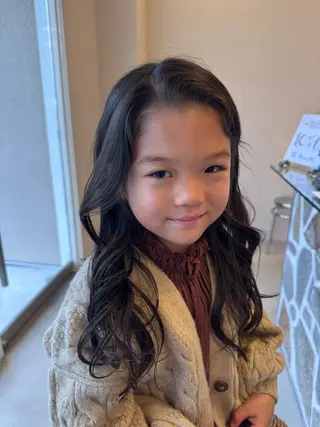 キッズ 秋元 菜摘のヘアスタイル