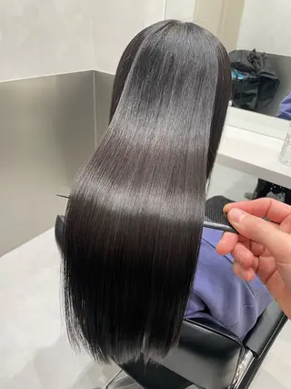 ロング 美髪職人あお🦕 髪質改善｜原宿のヘアスタイル