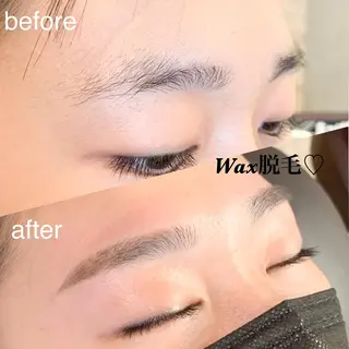 アイブロウ ハーブピーリング/韓国肌管理/フェイシャル/毛穴洗浄/眉毛/顔脱毛【糸脱毛専門】rev所属・ハーブピーリング🌹 毛穴洗浄❤️眉waxのエステ・リラクイメージ