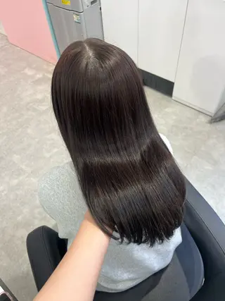 ロング カラー みう/仙台/暖色/ 艶髪/顔周りカット/のヘアスタイル