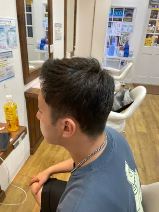 カラー 🦋ショートカット モデル松尾紀輔🦋‪のヘアスタイル