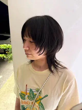 ミディアム 時﨑 実子/透明感カラーのヘアスタイル