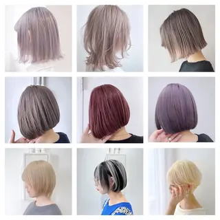 ショート カラー Mu所属・Mu ミューのヘアスタイル