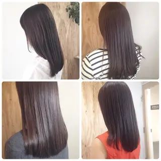 セミロング カラー 💎髪質改善💎 デザイナーshinのヘアスタイル