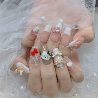 ネイル 🎀nana🫧 ワンホンネイル🎀のネイルデザイン