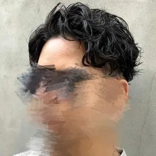 カラー パーマ メンズ 【柔らか透明感✨/ 似合せ前髪】大石葉月のヘアスタイル