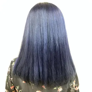 ロング カラー くすみミルクティー／ ブラウン🪡TOWAのヘアスタイル