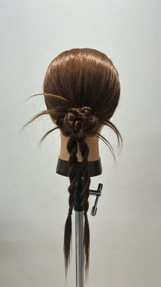 ロング ヘアアレンジ ハイトーン/エクステ /🎀YUINA🎀のヘアスタイル