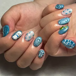 ネイル 🐈‍⬛ Minamiのネイルデザイン