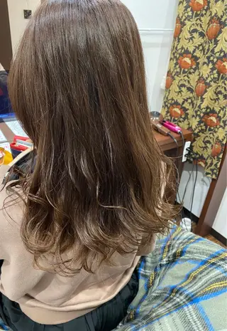 セミロング カラー ヘアアレンジ ✨髪質改善専門店 GULGUL✨のヘアスタイル