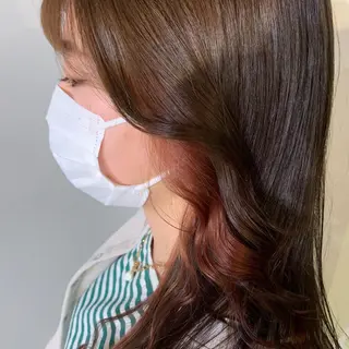 ミディアム カラー ヘアアレンジ ☀️Luana☀️ 公式/大通のヘアスタイル