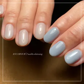 ネイル ネイル/耳つぼ /新ホワイトニングのネイルデザイン