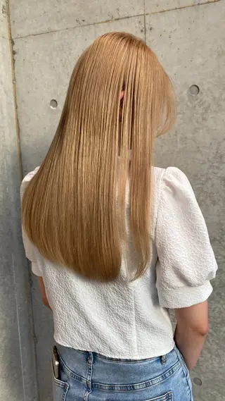 ロング カラー レイヤー/柔色 カラー/SAkiのヘアスタイル