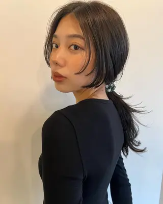 カラー KOCHAB本山所属・三谷 はるなのヘアスタイル