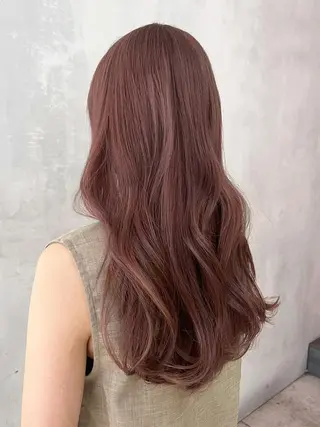 セミロング カラー ITbyALBUM 八王子店のヘアスタイル