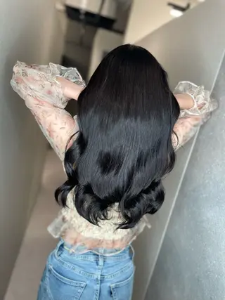 ロング カラー 今井 勝也のヘアスタイル