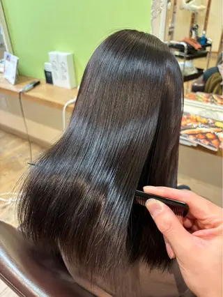 ロング 常藤 留佳のヘアスタイル